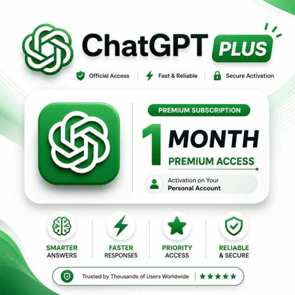 Личный аккаунт ChatGPT Plus | 1 месяц | Доступ к GPT-5.6 | Приватный аккаунт
