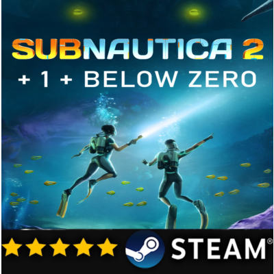 SUBNAUTICA 2 + ВСЕ ЧАСТИ ( 2 + 1 + BELOW ZERO)・STEAM・PC