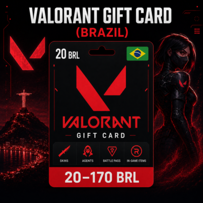 Valorant Gift Card (Бразилия) 20–170 BRL | Код пополнения