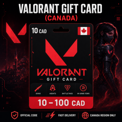 Valorant Gift Card (Канада) 10–100 CAD | Код пополнения