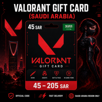 Valorant Gift Card (Саудовская Аравия) 45–205 SAR | Код пополнения