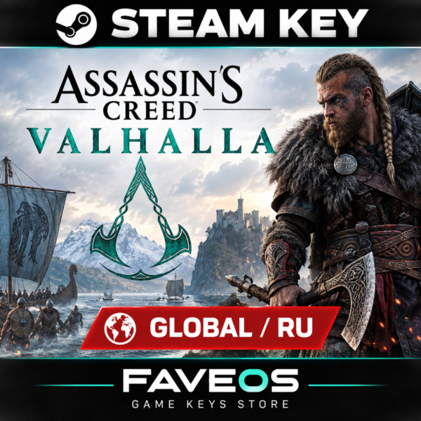 Assassin’s Creed Valhalla | Steam key GLOBAL/RU