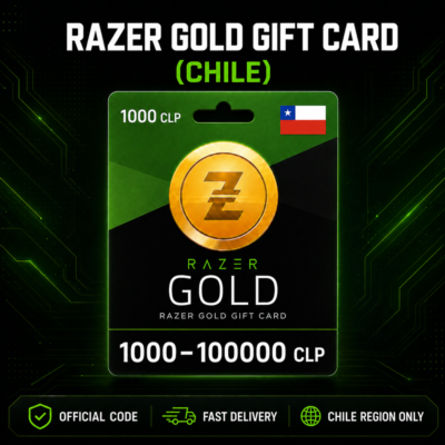 Razer Gold Gift Card (Чили) 1000–100000 CLP | Код пополнения