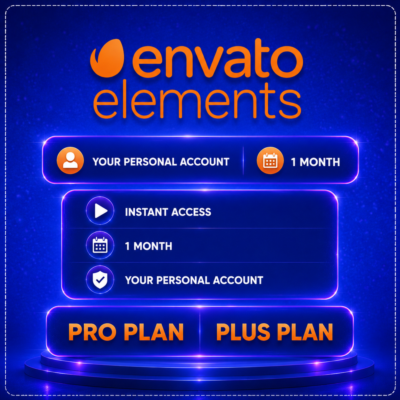 Envato Elements: 1 месяц на ваш аккаунт