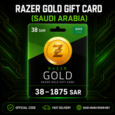 Razer Gold Gift Card (Саудовская Аравия) 38–1875 SAR | Код пополнения