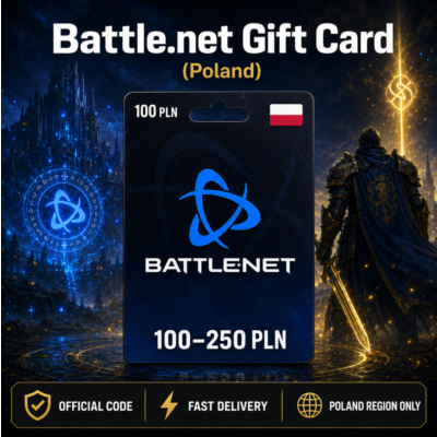 Battle.net Gift Card (Польша) 100–250 PLN | Код пополнения