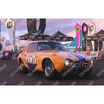 🎮 FORZA HORIZON 6 🔑 DLC: Toyota Sports 800 Fanta Edition 1966 (XBOX/PC)