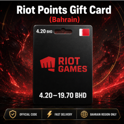 Riot Points Gift Card (Бахрейн) 4.20–19.70 BHD | Код пополнения