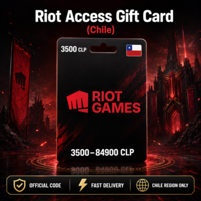 Riot Access Gift Card (Чили) 3500–84900 CLP | Код пополнения
