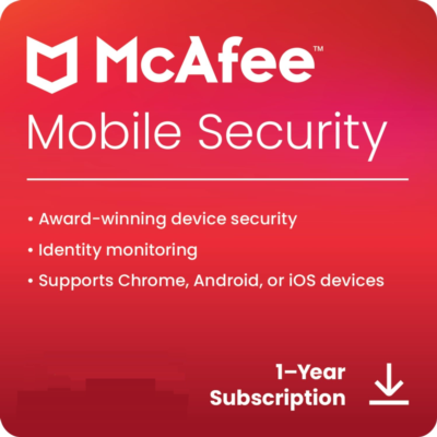 McAfee Mobile Security + VPN — 10 устройств, 1 год