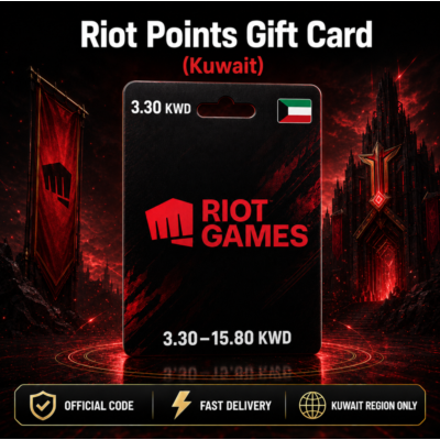 Riot Points Gift Card (Кувейт) 3.30–15.80 KWD | Код пополнения