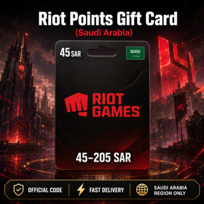 Riot Points Gift Card (Саудовская Аравия) 45–205 SAR | Код пополнения
