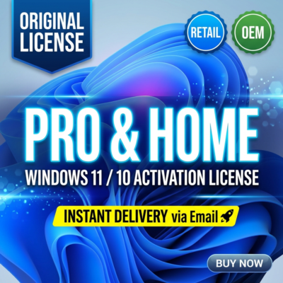 Windows 11 / 10 PRO & HOME | Оригинальная лицензия | Retail / OEM | Мгновенная
