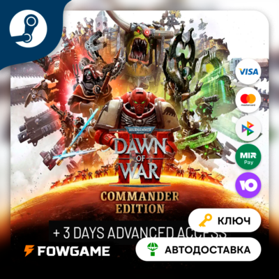 🔵 Warhammer 40,000: Dawn of War IV - Commander Edition (РУ+СНГ) 🔑КЛЮЧ STEAM