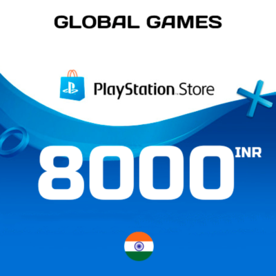 🚀Карта PlayStation PSN 8000 INR Индия ⚡КОД ПОПОЛНЕНИЯ