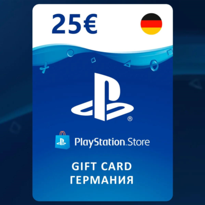 PlayStation (PSN) Gift Card [25 Евро] Германия