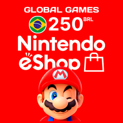 NINTENDO eSHOP🔥250 BRL Бразилия⚡КАРТА ПОПОЛНЕНИЯ
