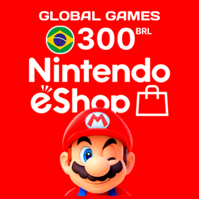 NINTENDO eSHOP🔥300 BRL Бразилия⚡КАРТА ПОПОЛНЕНИЯ