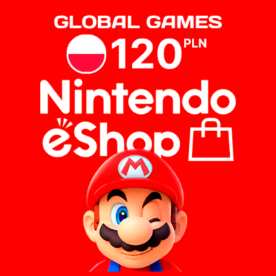NINTENDO eSHOP🔥120zl PLN Польша⚡КАРТА ПОПОЛНЕНИЯ