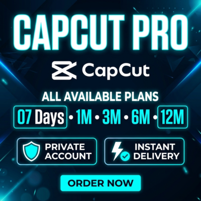 CapCut Pro  | 07 дней / 1M / 3M / 6M / 12M | Приватный аккаунт | Мгновенная доставка