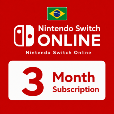 🟣 Nintendo Switch Online | 3 месяца | АВТО ВЫДАЧА | Бразилия