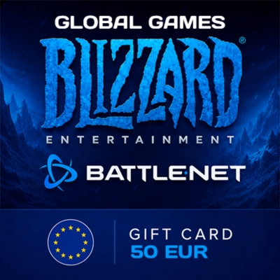 Карта Blizzard 50€ ЕВРО (Battle.net) EU