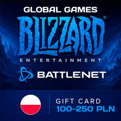 Карта Blizzard 100-250 PLN (Battle.net) Польша