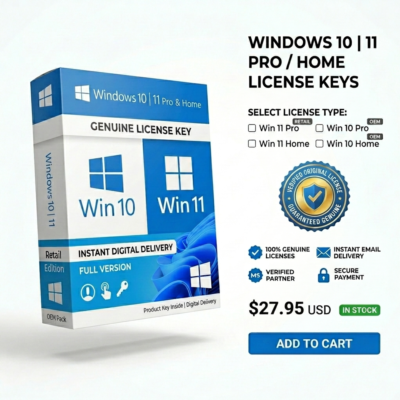 Windows 11 / 10 PRO & HOME | Оригинальная лицензия | Retail / OEM | Мгновенная
