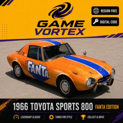 Тойота Спортс 800 «Фанта Эдишн» 1966 — Форза Хорайзон 6 | Xbox / ПК