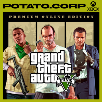 GTA V: Premium Edition + Great White Shark Card🥔XBOX ONE/SERIES X|S