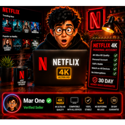 NETFLIX PREMIUM 4K ULTRA HD В РФ РАБОТАЕТ/ 1 МЕСЯЦ