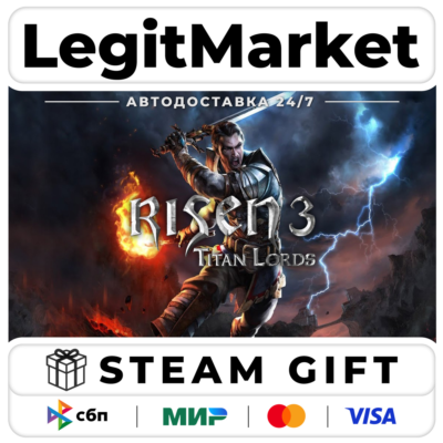 Risen 3 - Titan Lords / Steam АВТО / РУ + МИР