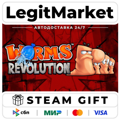 Worms Revolution / Steam АВТО / РУ + МИР