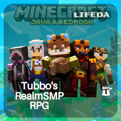 МАЙНКРАФТ ⛏️【Tubbo´s RealmSMP RPG】🏰13 СКИНОВ • ТВИЧ ДРОПЫ/ДРОПСЫ•JAVA&BEDROCK•GLOBAL