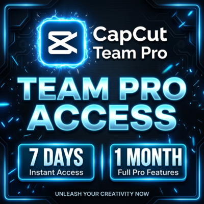 CapCut Team Pro | 7 дней / 1 месяц | Приватный аккаунт | Мгновенная доставка