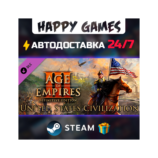 Age of Empires III: Definitive Edition — United States Civilizatio STEAM АВТОДОСТАВКА