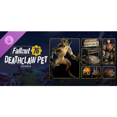Fallout 76 - Deathclaw Pet Bundle steam dlc дополнение Россия\мир