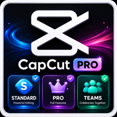 CapCut Pro Teams Standard | Полный набор инструментов | Полная гарантия