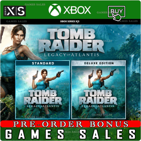 ✅❤️TOMB RAIDER: LEGACY OF ATLANTIS+ВСЕ ИЗДАНИЯ❤️XBOX|XS❤️ПРЕДЗАКАЗ+БОНУС