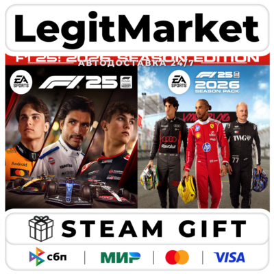 F1 25: 2026 Season Edition / Steam АВТО / РУ + МИР