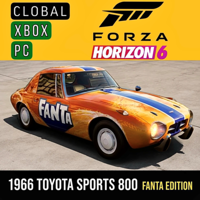 Toyota Sports 800 Fanta Edition 1966 | Forza Horizon 6  Xbox / PC