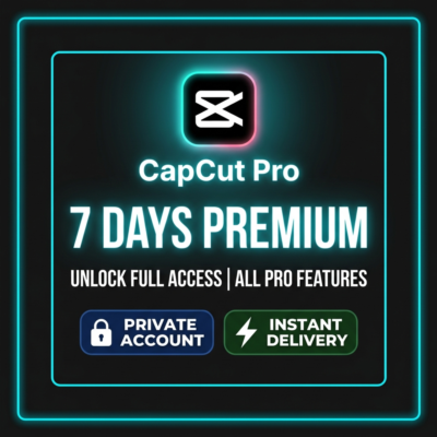 CapCut Pro | 7 дней 📅 | Официальная премиум подписка ✨ | Приватный аккаунт