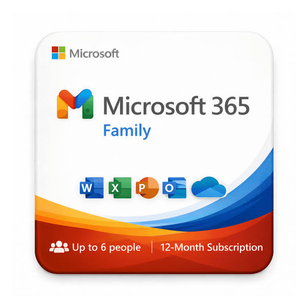 Microsoft Office 365 на вашей электронной почте + 1 ТБ хранилища OneDrive — 12 месяце