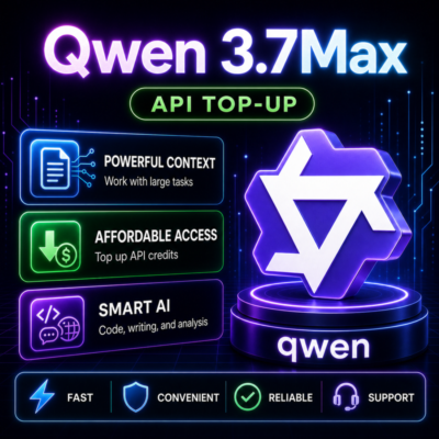 Qwen 3.7 Max API $5 | Пробный доступ | Китайский AI | lizh.ai