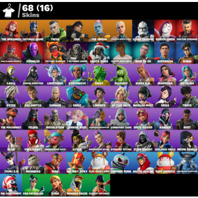 Мгновенный доступ • FN (все платформы) • 68 skins • 450 VB • Полный доступ