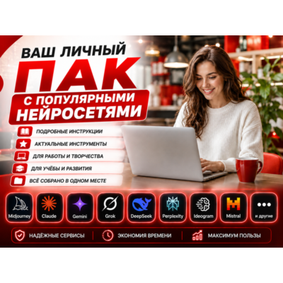 🤖 Пак популярных нейросетей 2026 |Gemini • Grok • Veo 3 • и т.д.