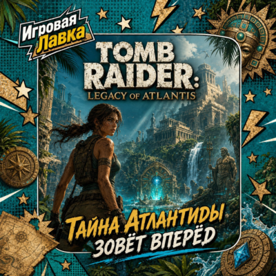 Tomb Raider: Legacy of Atlantis | Playstation | PS5 | Турция | Украина | Индия