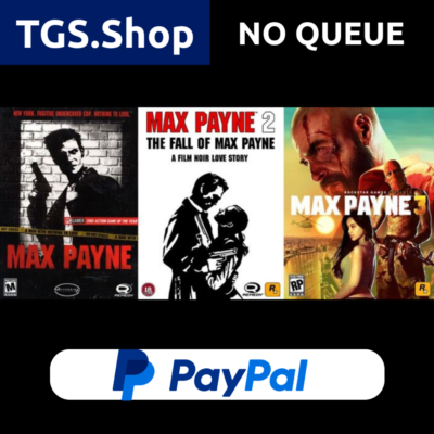 Max payne 3 + 1 + 2 | STEAM | PAYPAL