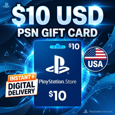 Подарочная карта PlayStation PSN | $10 USD  | США 🇺🇸 | Код для хранения