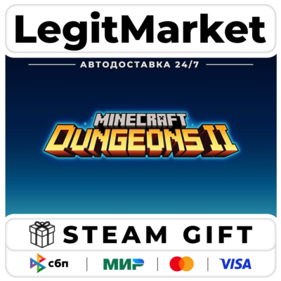 Minecraft Dungeons II / Steam АВТО / РУ + МИР